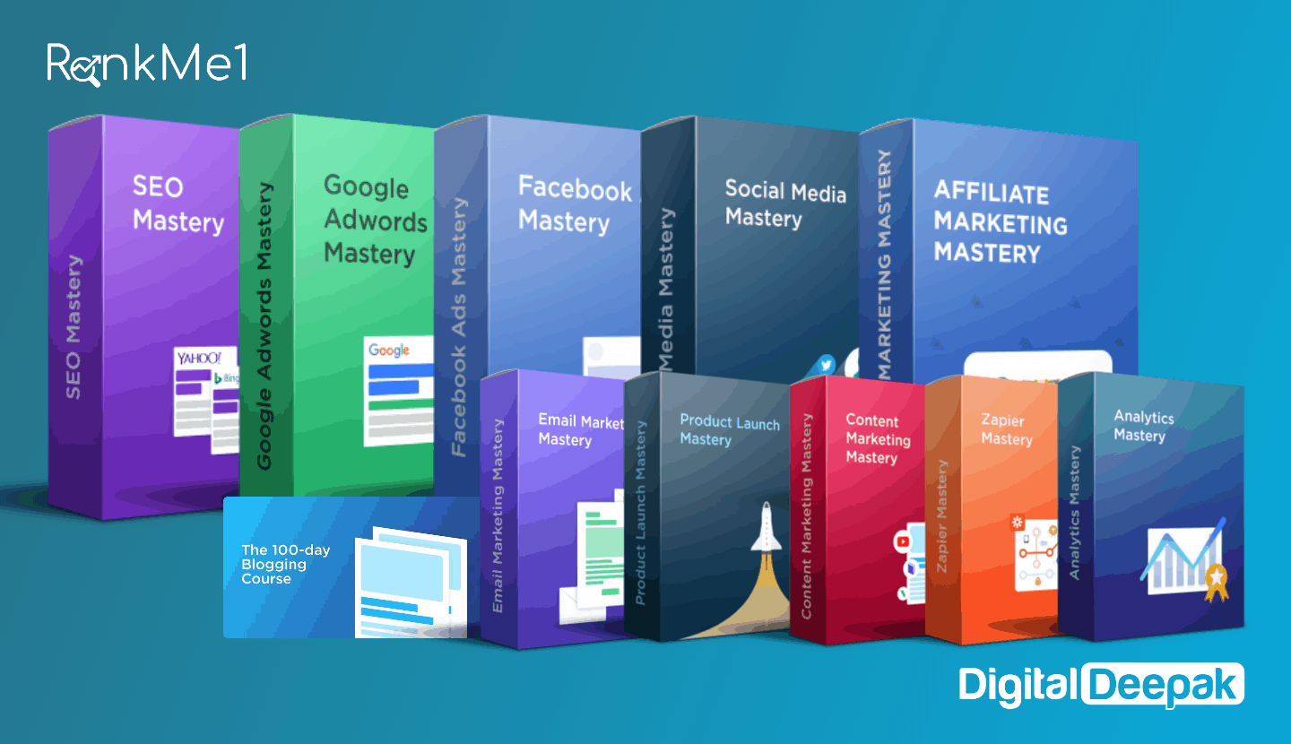 digital deepak mastery courses bundle